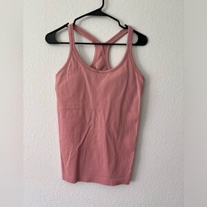 Pink lululemon tank